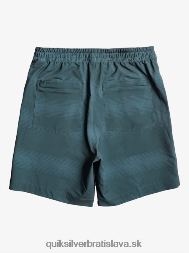 taxer print 18 obojživelných šortiek Quiksilver muži B80HXR103 Beringovo more