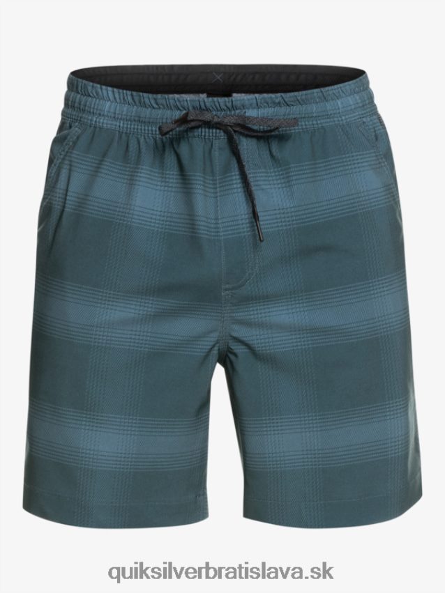 taxer print 18 obojživelných šortiek Quiksilver muži B80HXR103 Beringovo more
