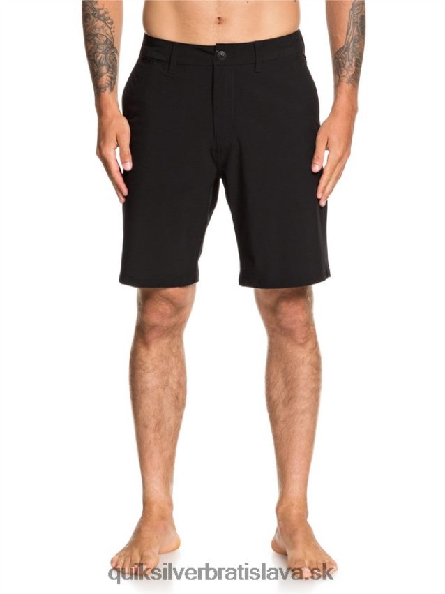 union amphibian 20 hybrid šortky Quiksilver muži B80HXR1317 čierna
