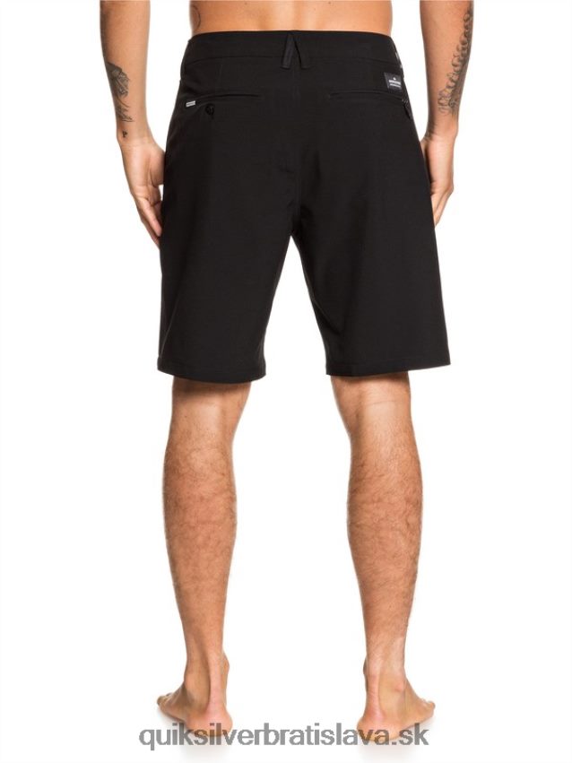union amphibian 20 hybrid šortky Quiksilver muži B80HXR1317 čierna