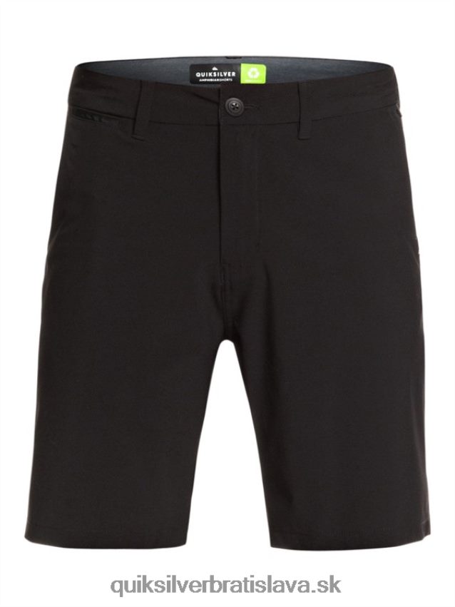 union amphibian 20 hybrid šortky Quiksilver muži B80HXR1317 čierna