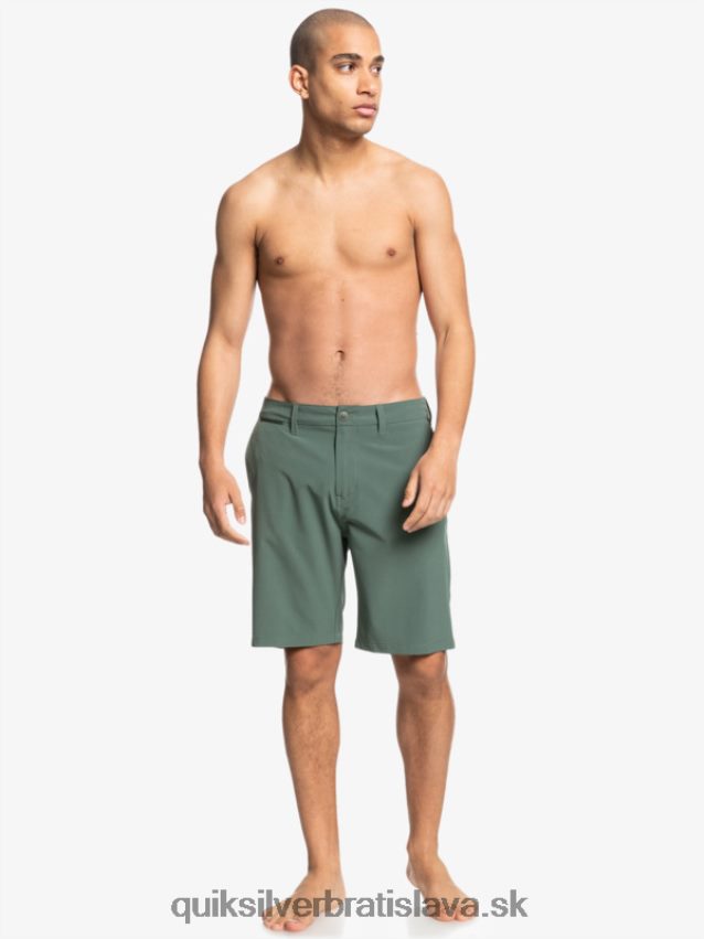 union amphibian 20 hybrid šortky Quiksilver muži B80HXR1321 tymián