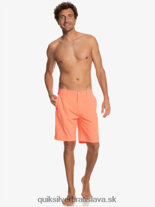 union heather 20 obojživelných šortiek Quiksilver muži B80HXR71 čerstvý losos