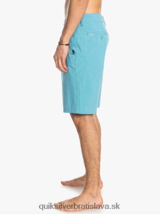 union heather 20 obojživelných šortiek Quiksilver muži B80HXR75 delphinium blue
