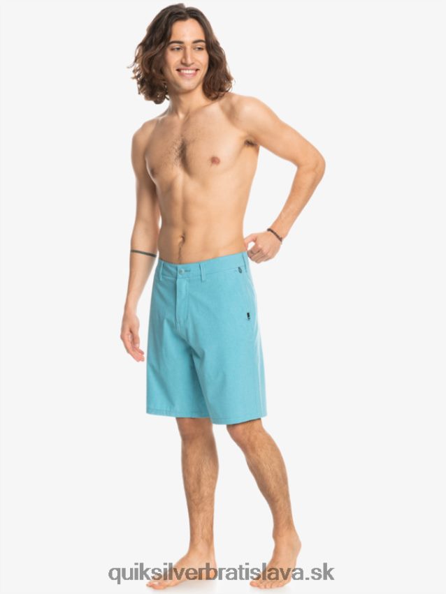 union heather 20 obojživelných šortiek Quiksilver muži B80HXR75 delphinium blue