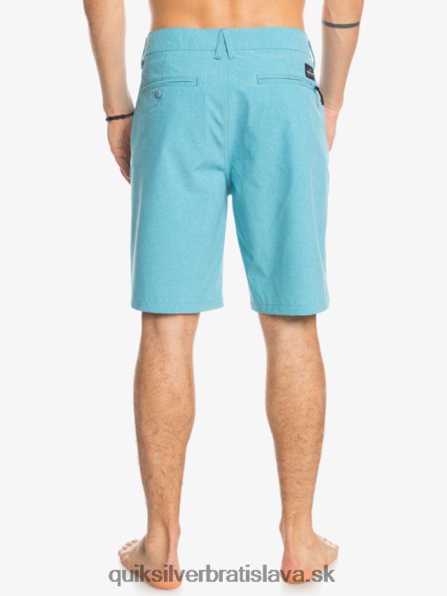 union heather 20 obojživelných šortiek Quiksilver muži B80HXR75 delphinium blue