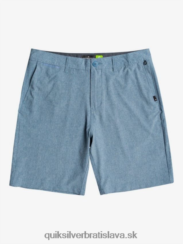 union vres obojživelník 20 hybridné šortky Quiksilver muži B80HXR1586 kapitánska modrá