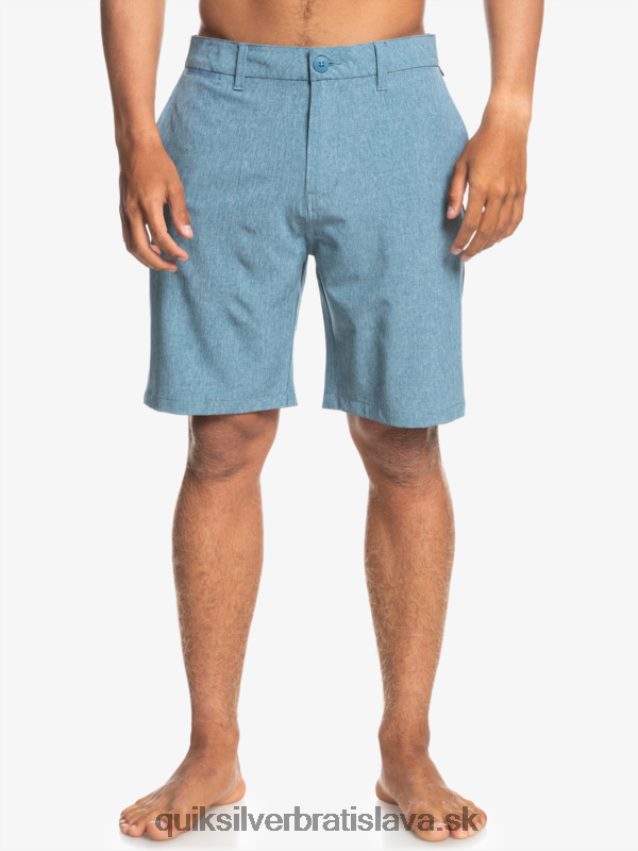 union vres obojživelník 20 hybridné šortky Quiksilver muži B80HXR1586 kapitánska modrá