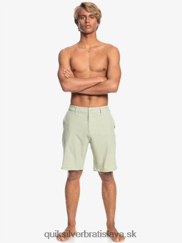 union vres obojživelník 20 hybridné šortky Quiksilver muži B80HXR1587 púštna šalvia