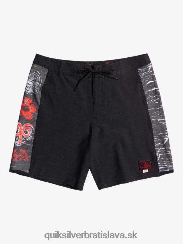 veci original arch 1986 18 boardshorts Quiksilver x Stranger muži B80HXR1786 hore nohami