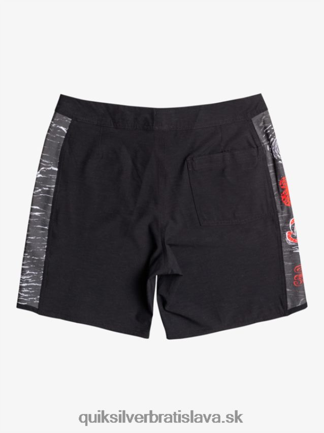 veci original arch 1986 18 boardshorts Quiksilver x Stranger muži B80HXR1786 hore nohami