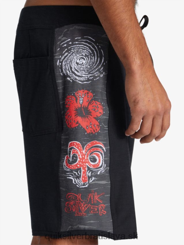 veci original arch 1986 18 boardshorts Quiksilver x Stranger muži B80HXR1786 hore nohami