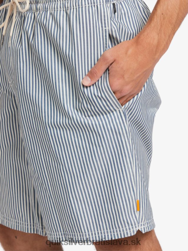 vodácka paluba pruh 19 salv Quiksilver muži B80HXR1842 práporčík modrý palubný prúžok