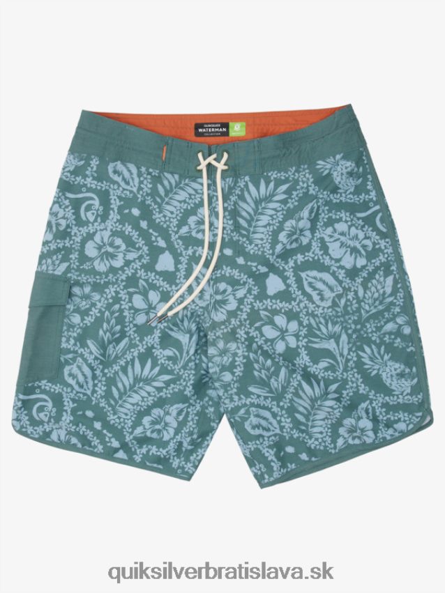 vodák príchod lei 20 hrebenatkové šortky Quiksilver muži B80HXR1418 dymová borovica príchod lei
