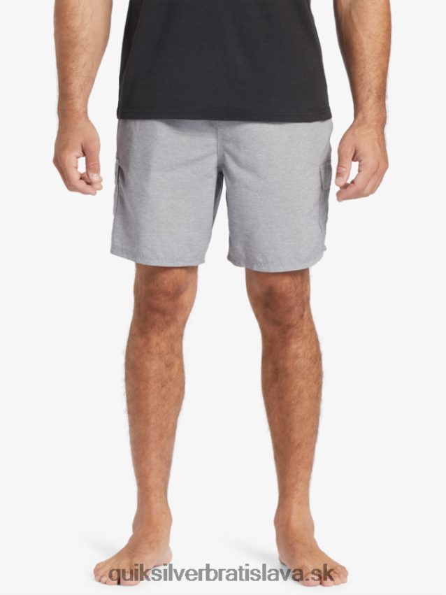 vodný balans 18 salv Quiksilver muži B80HXR909 vres sivý