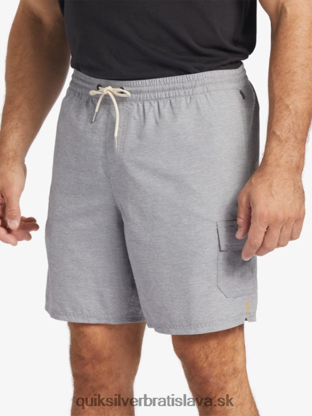 vodný balans 18 salv Quiksilver muži B80HXR909 vres sivý