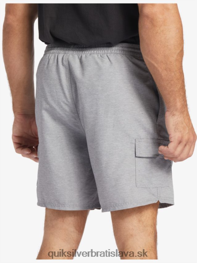 vodný balans 18 salv Quiksilver muži B80HXR909 vres sivý