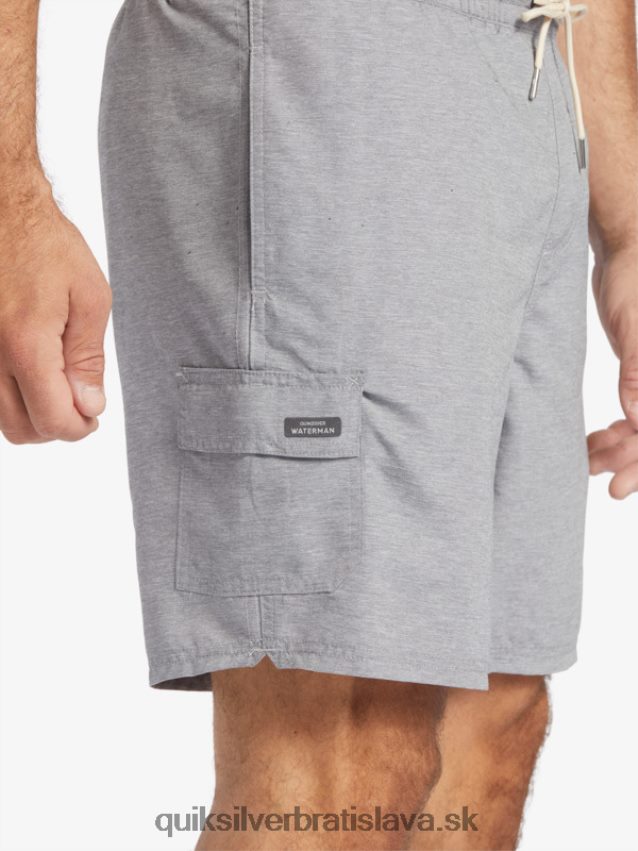 vodný balans 18 salv Quiksilver muži B80HXR909 vres sivý