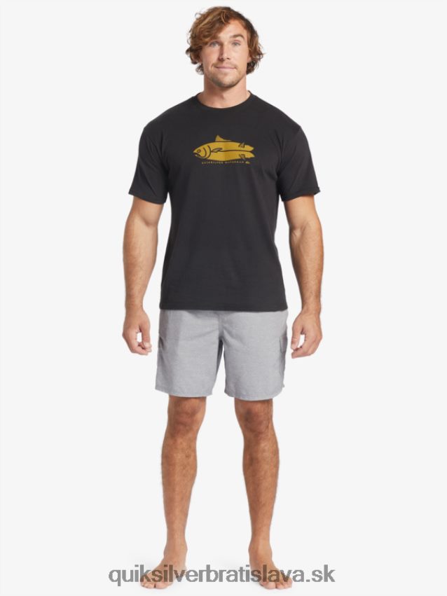 vodný balans 18 salv Quiksilver muži B80HXR909 vres sivý