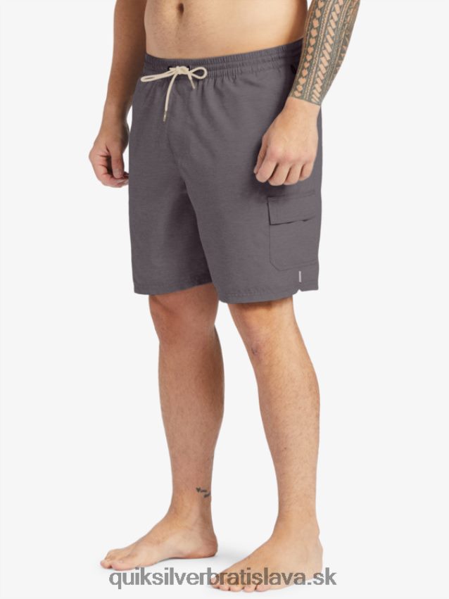 vodný balans 18 salv Quiksilver muži B80HXR910 tmavosivý vres