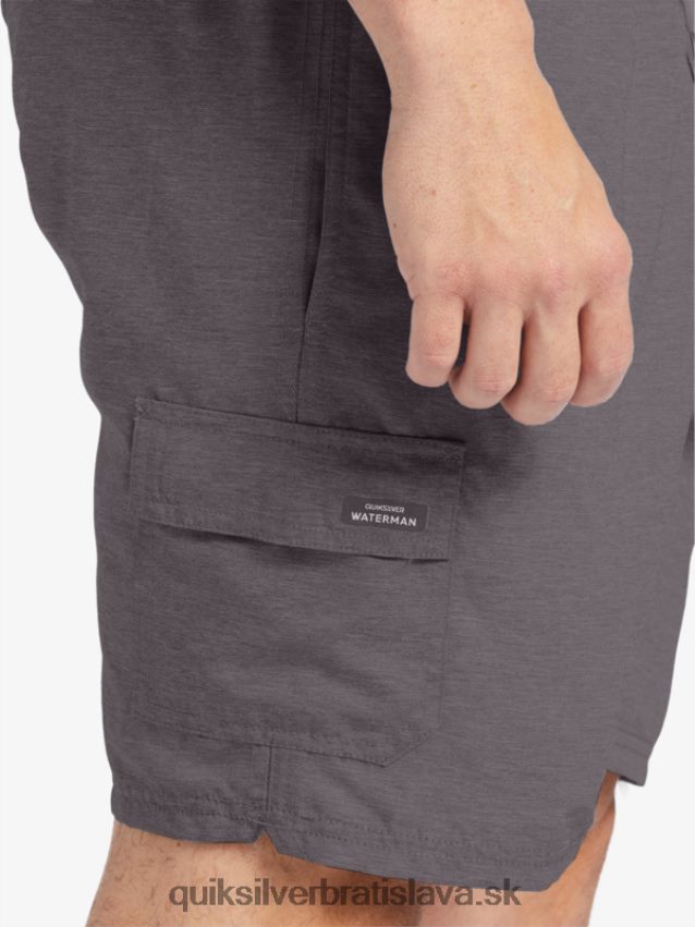 vodný balans 18 salv Quiksilver muži B80HXR910 tmavosivý vres