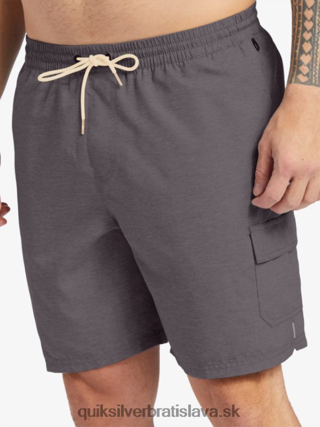 vodný balans 18 salv Quiksilver muži B80HXR910 tmavosivý vres