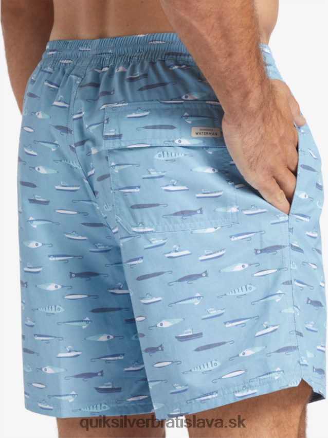 vodník ťahať týždeň 17 salvy Quiksilver muži B80HXR544 súmrak modrý ťahať týždeň