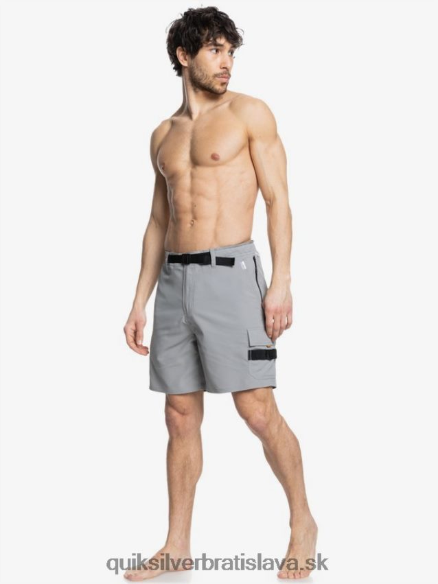 vodník azimut obojživelník 18 šortky Quiksilver muži B80HXR789 steeple gray