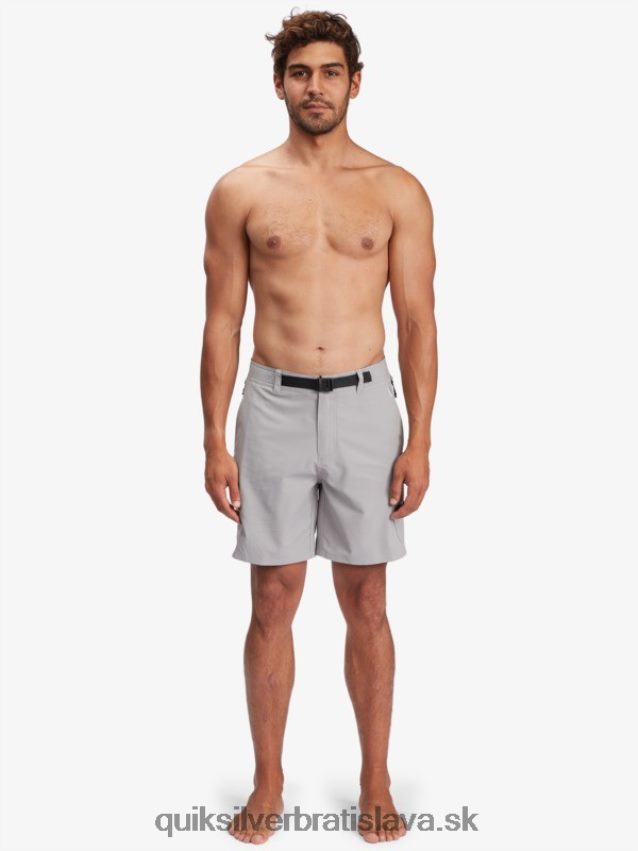 vodník azimut obojživelník 18 šortky Quiksilver muži B80HXR789 steeple gray