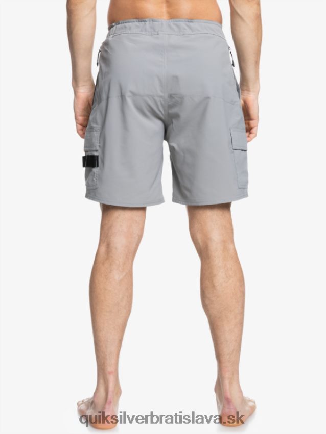 vodník azimut obojživelník 18 šortky Quiksilver muži B80HXR789 steeple gray