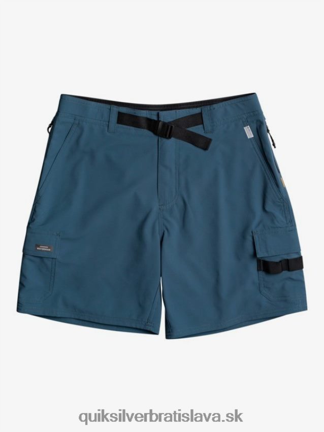 vodník azimut obojživelník 18 šortky Quiksilver muži B80HXR790 polnočné námorníctvo