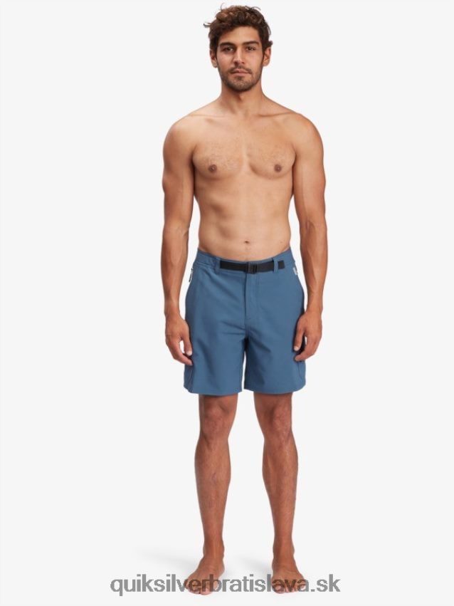 vodník azimut obojživelník 18 šortky Quiksilver muži B80HXR790 polnočné námorníctvo
