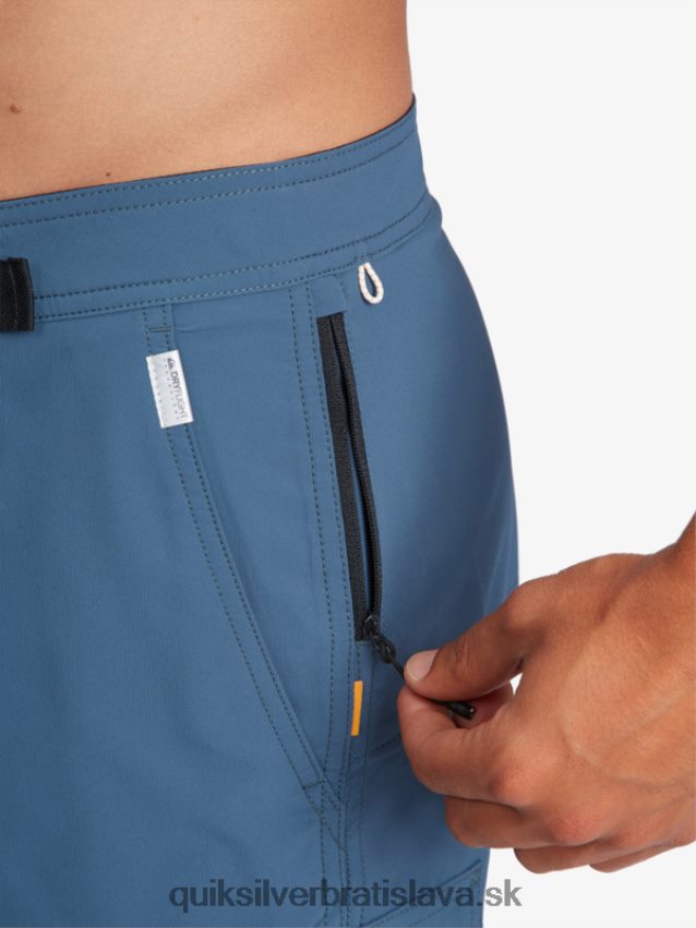 vodník azimut obojživelník 18 šortky Quiksilver muži B80HXR790 polnočné námorníctvo