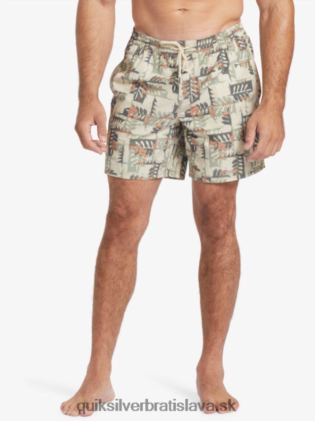 vodník kanoe útes 17 salv Quiksilver muži B80HXR546 hnedá ryža kanoe