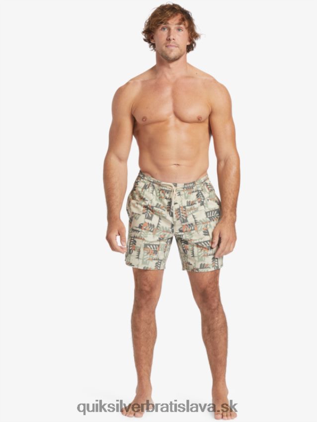 vodník kanoe útes 17 salv Quiksilver muži B80HXR546 hnedá ryža kanoe