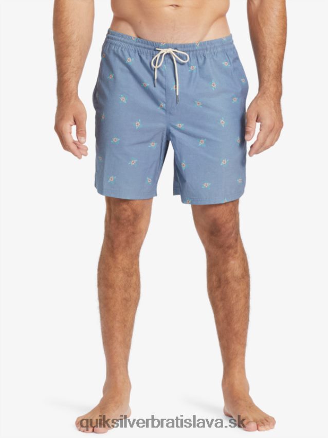 vodník malé pedále 17 salv Quiksilver muži B80HXR395 práporčík modré malé pedále v