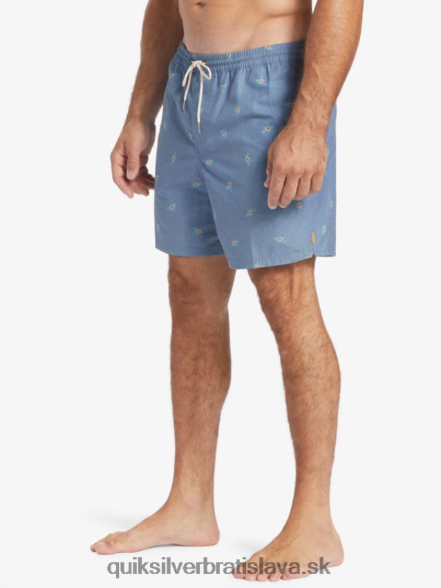 vodník malé pedále 17 salv Quiksilver muži B80HXR395 práporčík modré malé pedále v