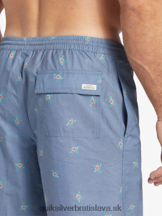vodník malé pedále 17 salv Quiksilver muži B80HXR395 práporčík modré malé pedále v