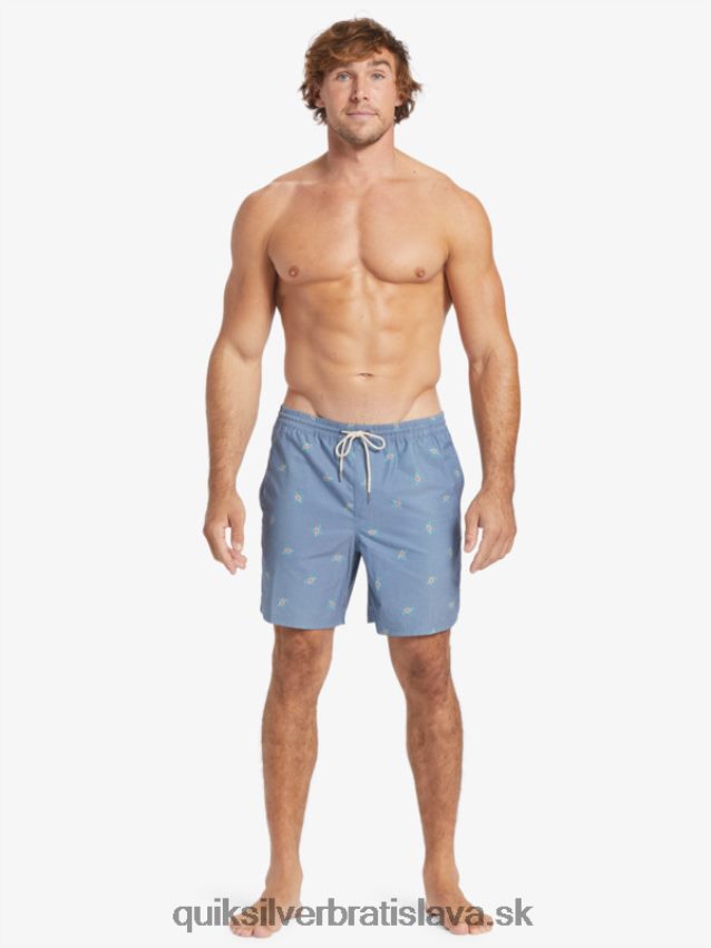vodník malé pedále 17 salv Quiksilver muži B80HXR395 práporčík modré malé pedále v