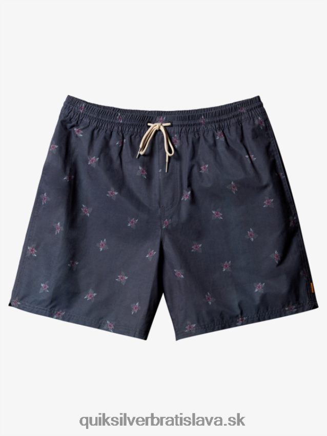 vodník malé pedále 17 salv Quiksilver muži B80HXR396 čierne malé pedále v