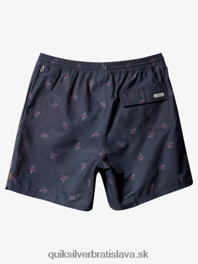 vodník malé pedále 17 salv Quiksilver muži B80HXR396 čierne malé pedále v