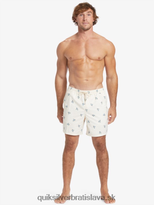 vodník malé pedále 17 salv Quiksilver muži B80HXR397 starožitné biele malé pedále v