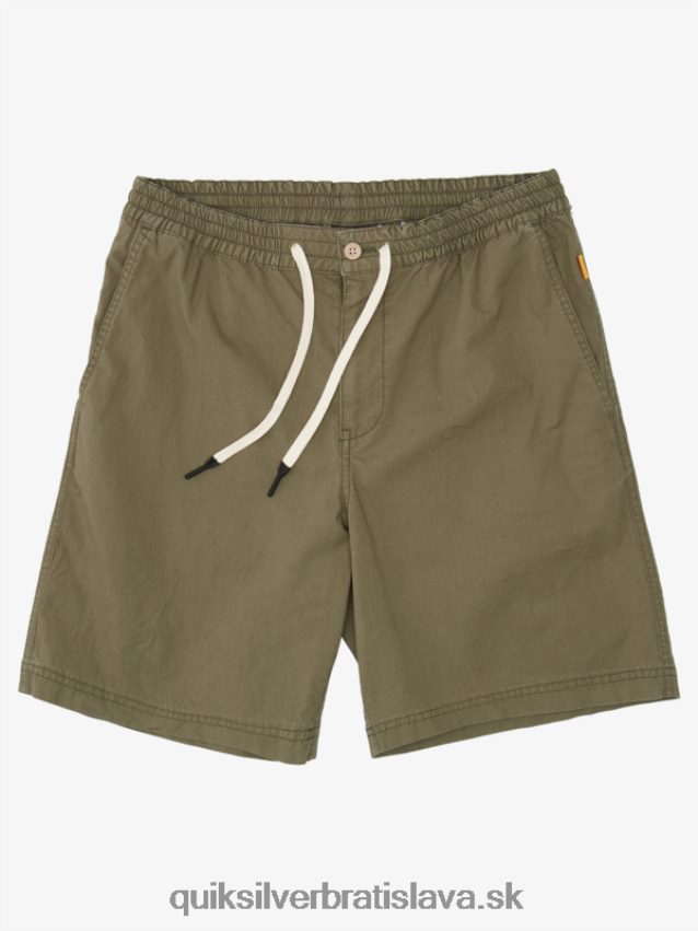 vodník po surfových šortkách Quiksilver muži B80HXR1579 zaprášená oliva