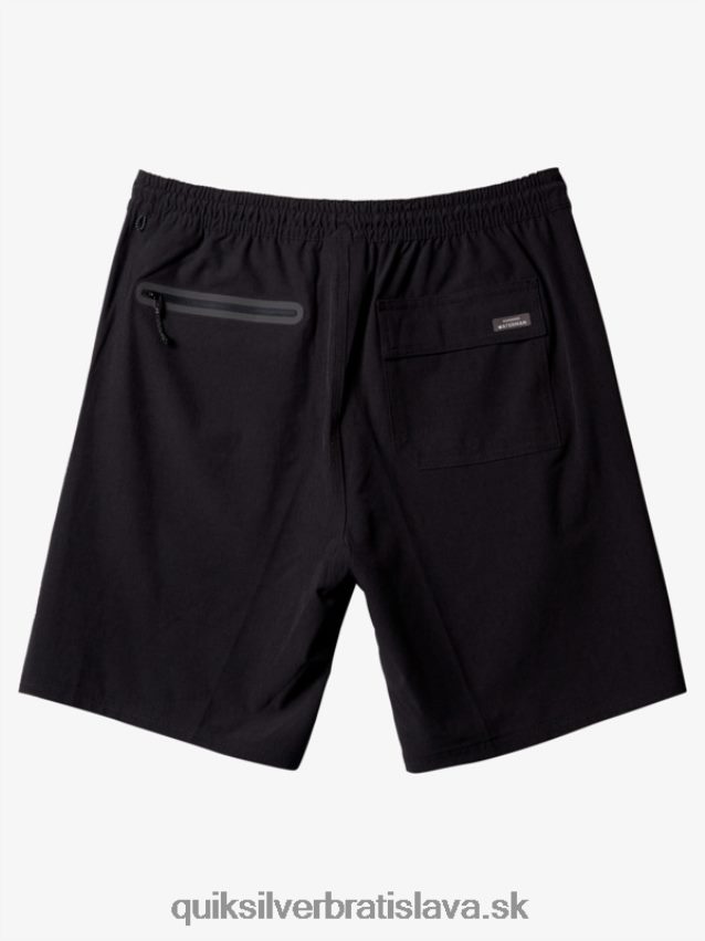 vodník suva 20 obojživelníky boardšortky Quiksilver muži B80HXR780 čierna