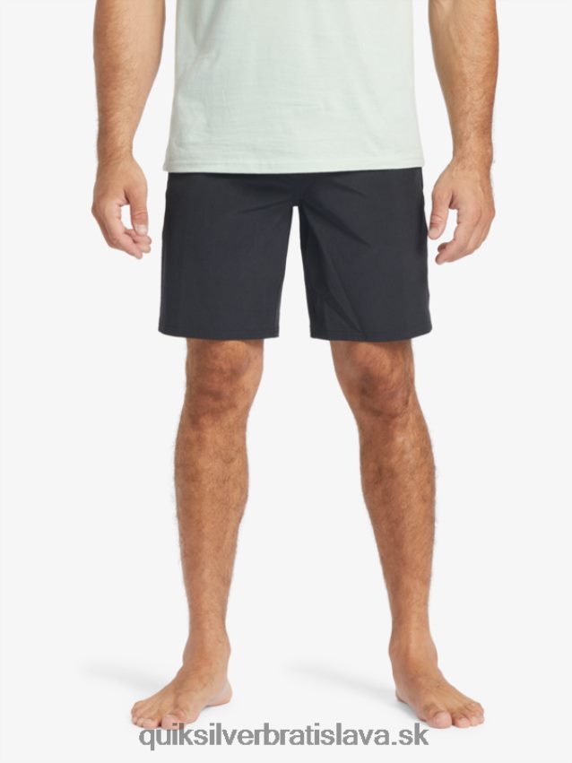 vodník suva 20 obojživelníky boardšortky Quiksilver muži B80HXR780 čierna