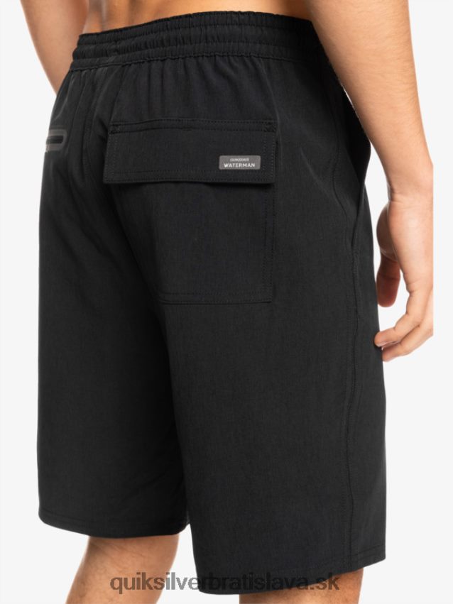 vodník suva 20 obojživelníky boardšortky Quiksilver muži B80HXR780 čierna
