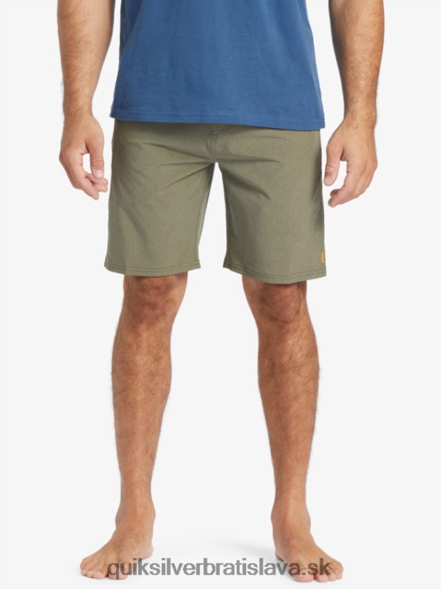 vodník suva 20 obojživelníky boardšortky Quiksilver muži B80HXR782 zaprášená oliva
