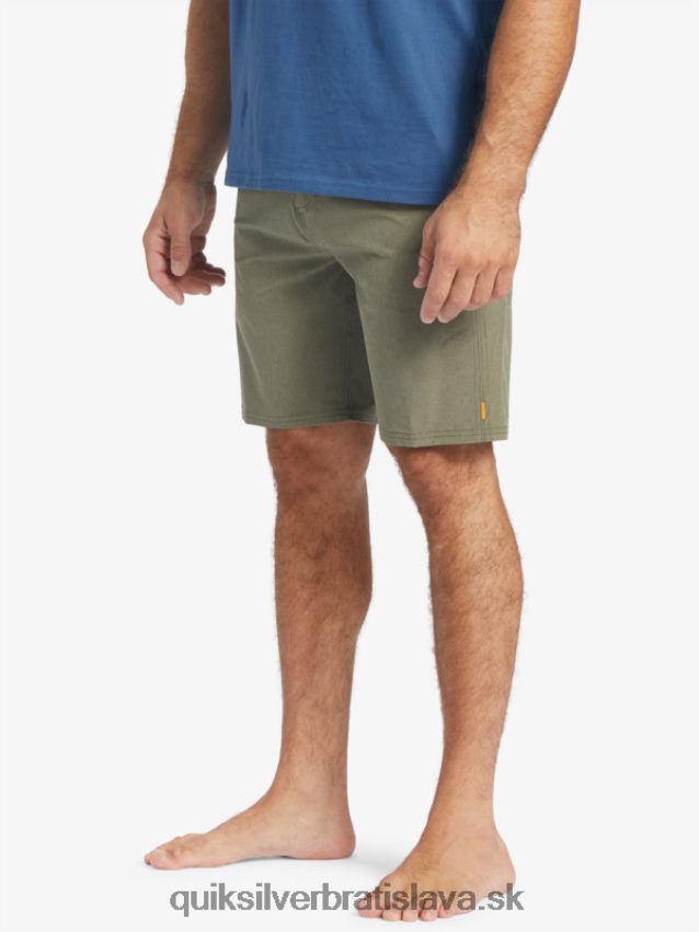 vodník suva 20 obojživelníky boardšortky Quiksilver muži B80HXR782 zaprášená oliva