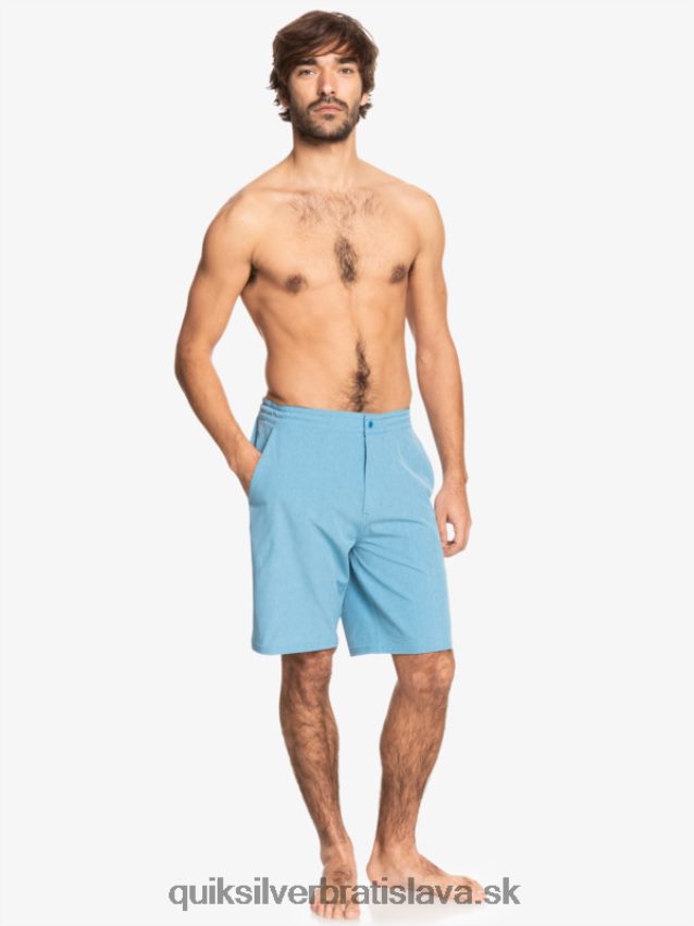 vodník suva 20 obojživelníky boardšortky Quiksilver muži B80HXR784 tmavomodrá