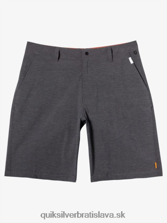 waterman backwater 20 obojživelníkov boardšortky Quiksilver muži B80HXR774 čierna